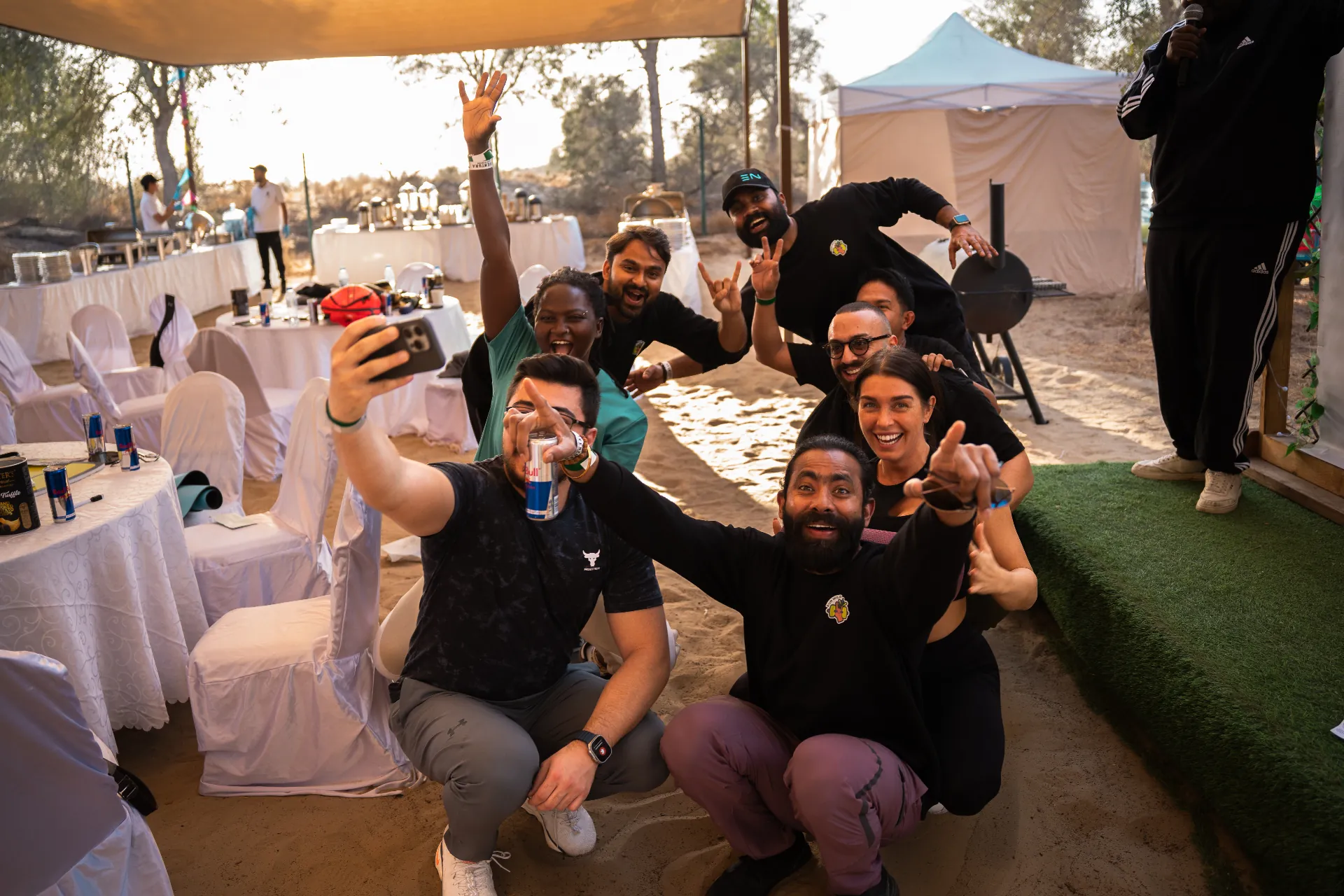 Red Bull — Group Selfie