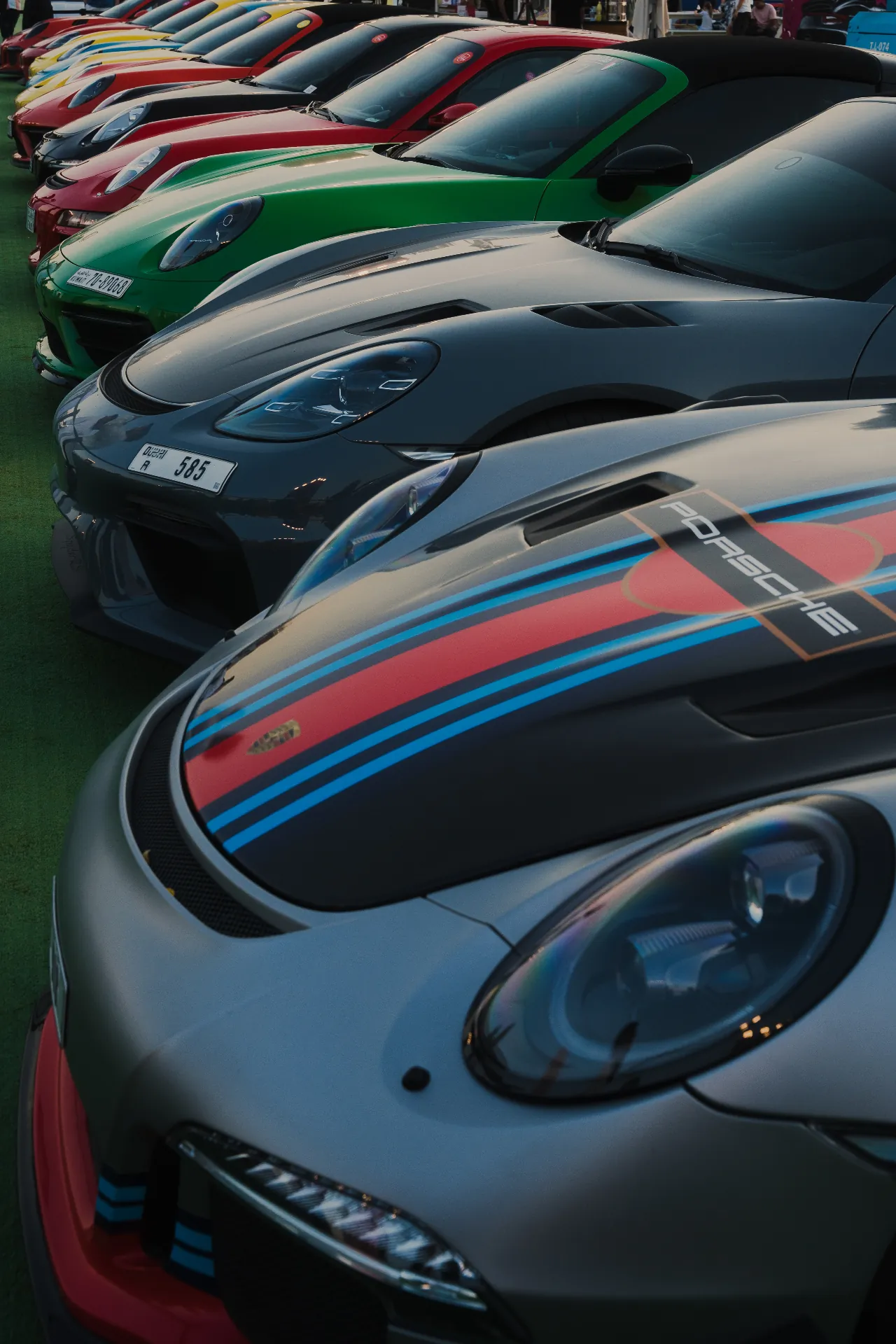Porsche — Colorful Lineup