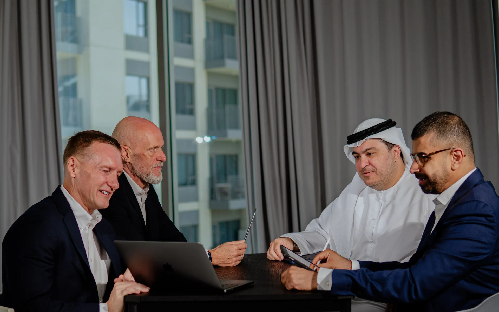Corporate — Boardroom Discussion