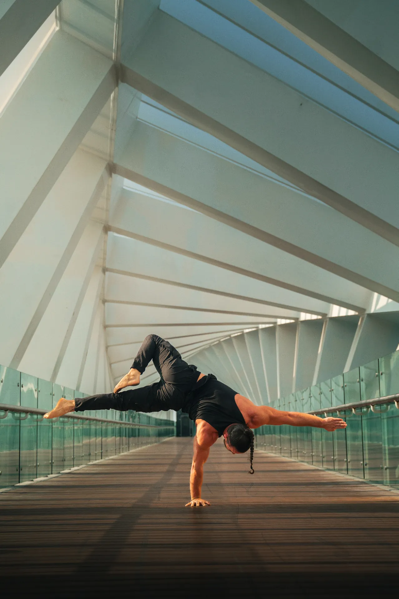 Handstand — Bridge Walkway
