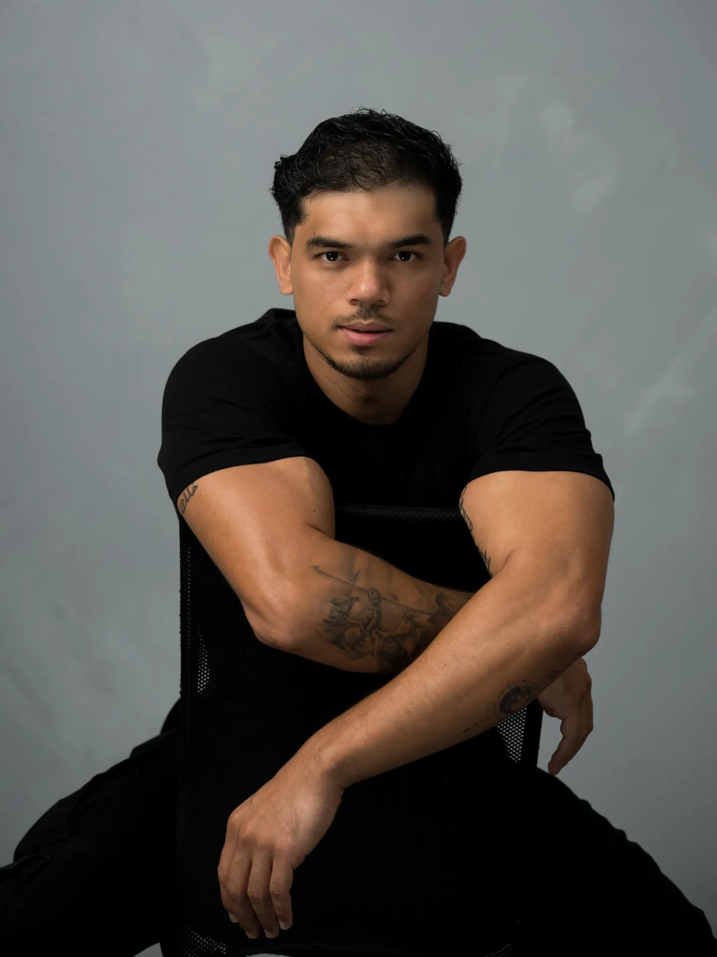 Marwan Tageldin, Co-Founder and Creative Director of Cinematic Production, photographed in the Dubai studio