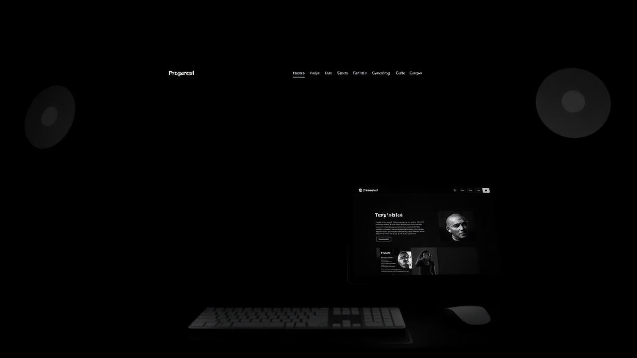Modern responsive website displayed across desktop and tablet — website development by Cinematic Production